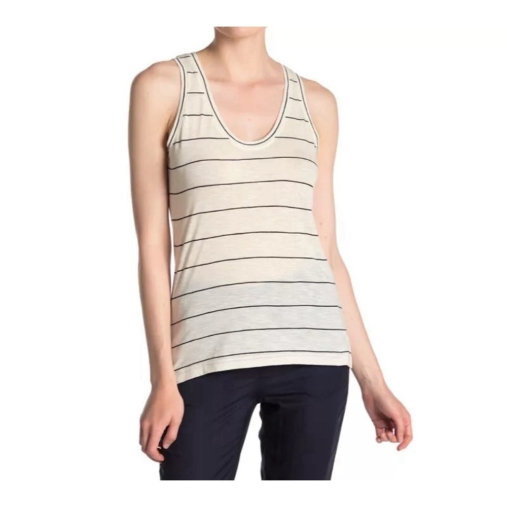 NWT VINCE Skinny Stripe Tank Top